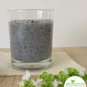 Shudh Online Sabja Seeds, Basil - Weight Loss Organic, Falooda, Tumkaria, Tulsi beej, Sabza Seed