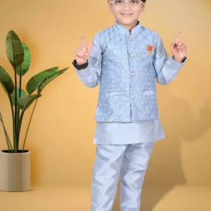 Boys Festive & Party Kurta and Pyjama Set