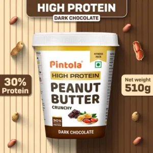 Pintola HIGH Protein Peanut Butter (Dark Chocolate) (Crunchy)  (510 g)