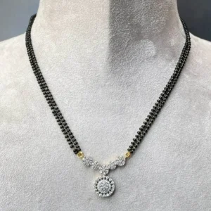 American Dimond Brass Mangalsutra