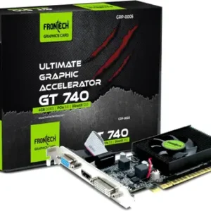 Frontech GT 740 Graphics Card with 128 Bits PCIe 3.0 | High Efficiency DDR3 4 GB NVIDIA Chipset 128 bit 993 MHz Graphics Card