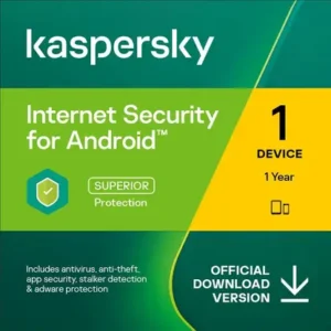 Kaspersky 1 PC 1 Year Mobile Security (Email Delivery - No CD)